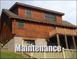  China Grove, North Carolina Log Home Maintenance